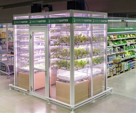 (Video) This Berlin Supermarket Has a Vertical Micro-Farm Inside It - INFARM