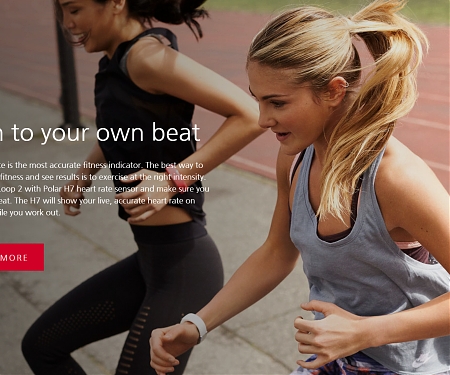 Wristband Reminds You to Move When You’re Inactive - The Polar Loop 2