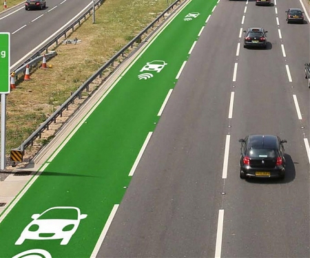 The UK is Testing Out Roads That Charge Electric Cars as They Go