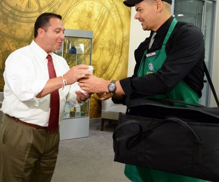 Starbucks Launches Pilot Test Of Its Own Green Apron Delivery Service
