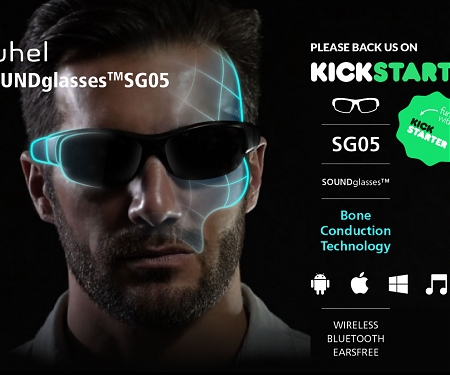 (Video) Buhel Tech Sunglasses + Headphones: No Earphones Or Wires !