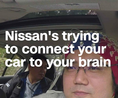 (Video) Introducing Nissan's Brain-to-Vehicle Technology at CES 2018