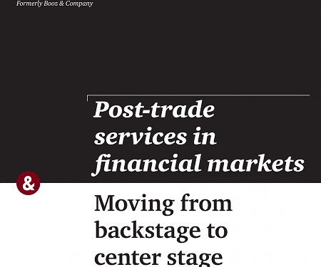 (PDF) PwC : Post-Trade Services in Financial Markets