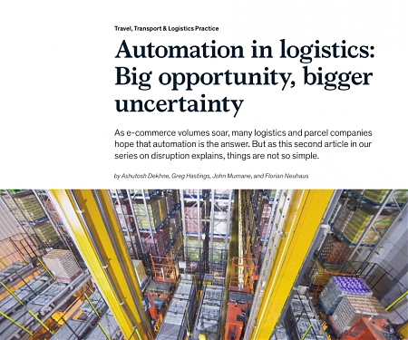 (PDF) Mckinsey - Automation in Logistics : Big Opportunity, Bigger Uncertainty