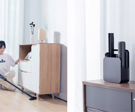 This Vacuum Cleaner Designed for Small Spaces Breaks Down Into 4 Parts