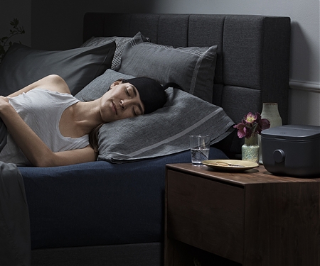 Ebb Insomnia Therapy System Cools Front of Head to Help Stop Racing Thoughts