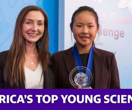 14-Year-Old Crowned America's Top Young Scientist with Nano Particle Liquid Bandage Invention