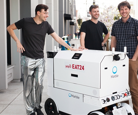 (Video) Marble and Yelp Eat24 Start Robot Food Delivery in San Francisco