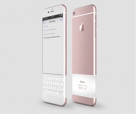 (Video) iPhone 6k is Finally a Plausible iPhone With Keyboard