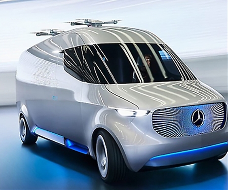 Mercedes-Benz and Matternet Unveil Vans That Launch Delivery Drones