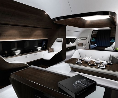 Mercedes and Lufthansa Design Luxury Cabin in the Clouds