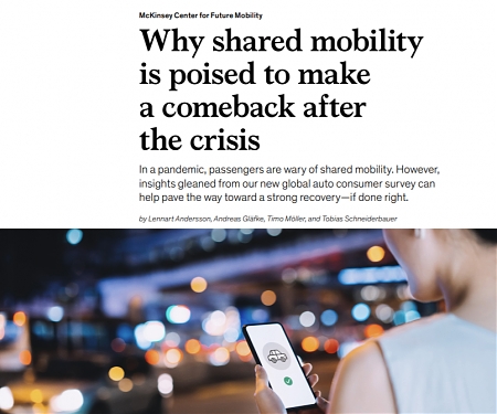 (PDF) Mckinsey - Why Shared Mobility is Poised to Make a Comeback After the Crisis