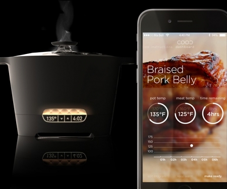 Countertop Cooking Appliance Concept You Can Control With Your Phone