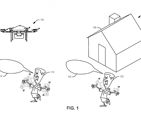 (Patent) Amazon’s Latest Patent Would Make Drones Responsive To Yelling and Arm-Flailing