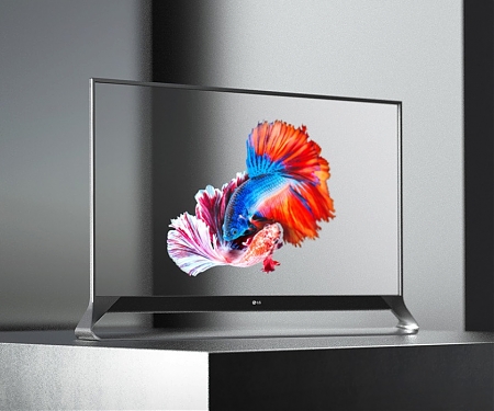 A TV You Can See Straight Through