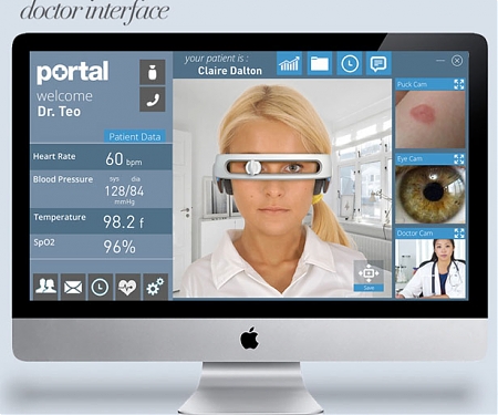 Portal Telemedicine Headset by Jonathan Stewart