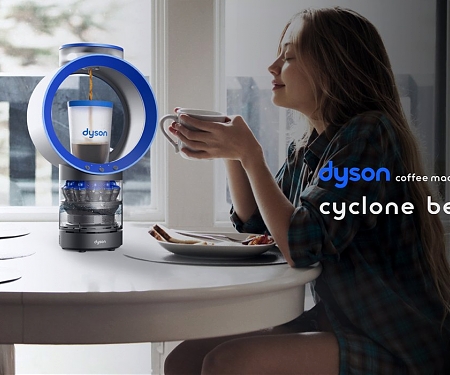 The Hub-less Espresso Machine - Cyclone Belt Coffee Machine