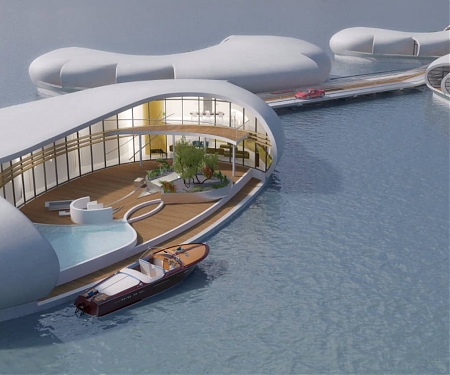 Dubai's Newest Luxury Home on The Water Has an Eye-Watering Price