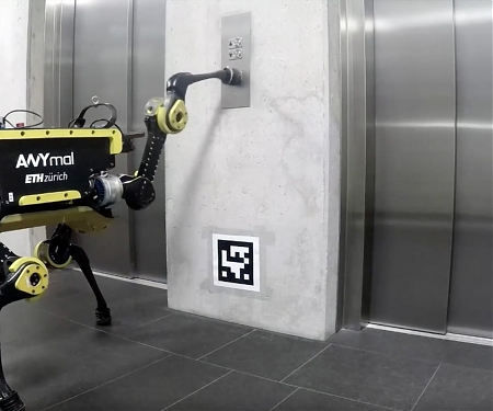 (Video) ANYmal Quadruped Robot Can Now Use an Elevator