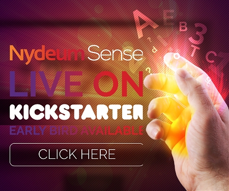 Mouse/Keyboard Hybrid Provides Fast Single-Finger Typing - Nydeum Sense