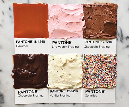 Tasteful Reinterpretions Of PANTONE Shades Made With Colorful Sweet Treats