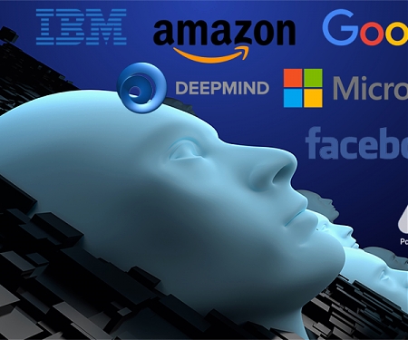 (Infographic) Big Tech In AI : What Amazon, Apple, Google, GE, And Others Are Working On