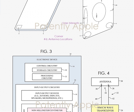 (Paper) Apple Patents Next-gen 5G Technology Supporting Both Millimeter and Centimeter Wave Circuitry