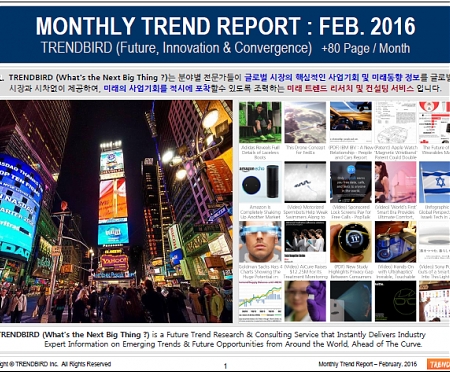 Monthly Trend Report - February 2016 Edition