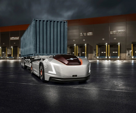 (Video) Volvo Trucks' Cabin-Less Self-Driving Hauler Takes on Its First Job