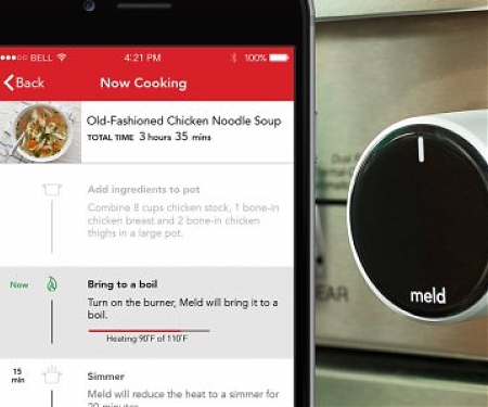 (Video) Former Pinterest Engineering Head Launches the Meld Smart Stove Knob