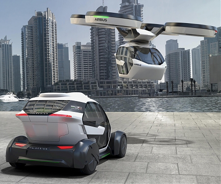 (Video) Airbus’ New Concept is a Car, a Drone, and a Train All in One