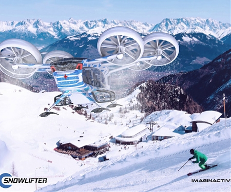 An Autonomous Passenger Drone Concept to Serve Hard-to-Reach Zones