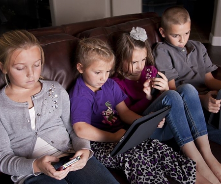 Screen Time Dominates Kid's Play