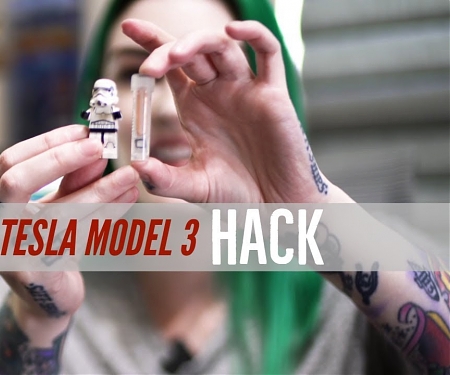 A Tesla Owner Implanted the RFID Chip from Her Model 3’s Keycard Into her Arm