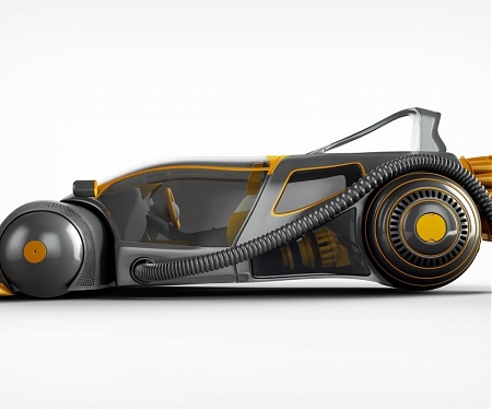 This Conceptual Dyson Racecar is a 3D Mashup of Its Most Famous Products