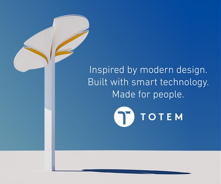 (Video) Solar-Powered Street Light Charges Electric Vehicles - Totem Power