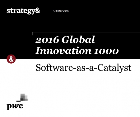 (PDF) Pwc : 2016 Global Innovation 1000 Study - Software-as-a-Catalyst