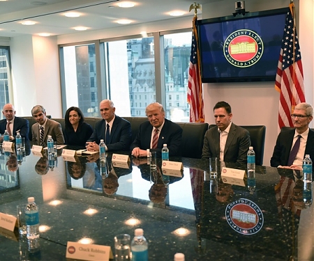 Analyzing Trump’s ‘Tech Summit’ : The Attendees Ranked By Valuation And Post-Summit Stock Performance