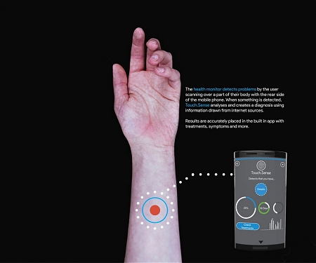 Less phone, More Touchscreen - The Touch-Sense