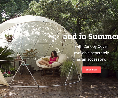 Garden Igloos, Creates a Canopy for Your Garden