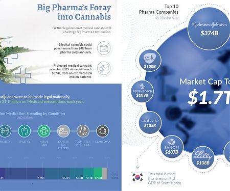 (Infographic) The Big Pharma Takeover of Medical Cannabis