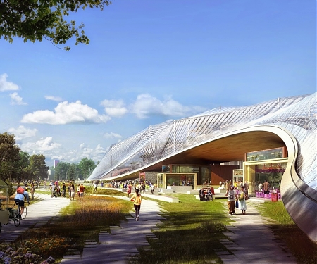 (Video) Plans Unveiled for Google's New Mountain View Headquarters