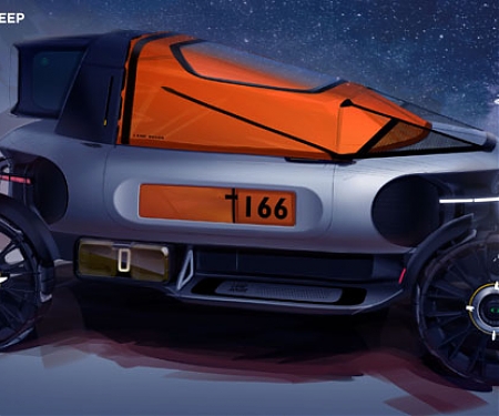 Land Rover Backpacker Concept Traveling Vehicle