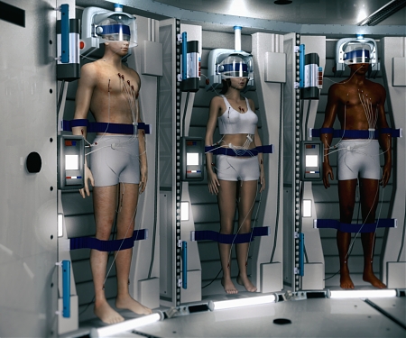 Hi-Tech Pods That Allow Human Beings to Hibernate for Long-Distance Space Travel