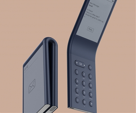 Halcyon is a Smart Flip Phone with a Minimalist Feel