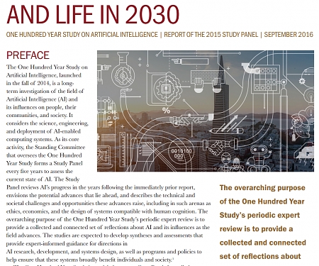 (PDF) Stanford - Artificial Intelligence and Life in 2030