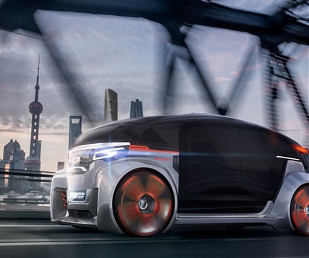 Futuristic Qoros Qloud Qubed Concept Car for Average Chinese Family with 2 Children
