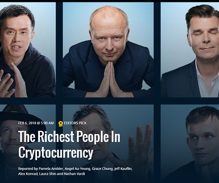 Forbes - The Richest People In Cryptocurrency