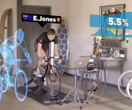 (Video) Zwift Merges Indoor Fitness with Massive Multi-Player Online Gaming