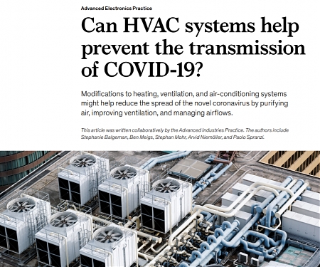 (PDF) Mckinsey - Can HVAC Systems Help Prevent Transmission of COVID-19 ?